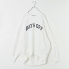 【アメリカーナ/Americana】の【LEE DAYS別注】【五明祐子さんコラボ】【洗える】DAYS OFFスウェット ホワイト|ID: prp329100004942734 ipo3291000000037250440
