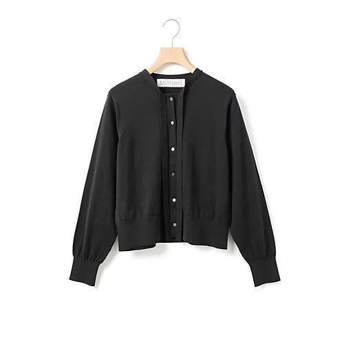 【ミディウミ/MidiUmi】のボウタイニットカーディガン 人気、トレンドファッション・服の通販 founy(ファニー) 　ファッション　Fashion　レディースファッション　Fashion for Women　トップス・カットソー　Cut & Sew Tops　ニット　Knit Tops & Sweaters　カーディガン・羽織り　Layered Style Cardigans　オケージョン　Occasion Wear　カーディガン　Cardigan, Knitwear　リボン　Ribbon, Bow　 other-1|ID: prp329100004942741 ipo3291000000037097512