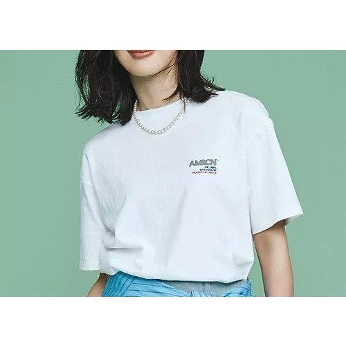 【アメリカーナ/Americana】のラフィー丸胴 バックプリントT 人気、トレンドファッション・服の通販 founy(ファニー) 　ファッション　Fashion　レディースファッション　Fashion for Women　バッグ　Bags　クラシック　Classic, Timeless Style　コンパクト　Compact, Small Size　スポーティ　Sporty, Casual Athletic　プリント　Print, Printed Pattern　ワイド　Wide, Wide Fit　ワンポイント　One Point, Statement Accent　洗える　Machine Washable　other-2|ID: prp329100004942742 ipo3291000000037097521