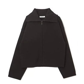 【イーバイエクラ/E by eclat】のビッグカラーニットブルゾン 大人の最旬トレンドファッション＆コーディネート founy(ファウニー) ファッション Fashion レディースファッション Fashion for Women アウター Coat / Outerwear Collection ブルゾンジャケット・スポーティアウター Blouson Jackets トップス・カットソー Cut & Sew Tops ニット Knit Tops & Sweaters ボトム Bottoms, Lower Wear 春 Spring 洗える Machine Washable |ID:prp329100004942744