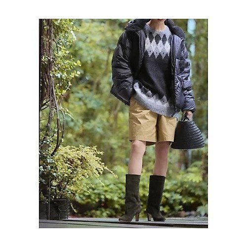 【ノーマリズム テキスタイル/NOMARHYTHM TEXTILE】のHand Knit Snowflake Sweater 人気、トレンドファッション・服の通販 founy(ファニー) 　ファッション　Fashion　レディースファッション　Fashion for Women　トップス・カットソー　Cut & Sew Tops　ニット　Knit Tops & Sweaters　レディースパーカー・カジュアルフーディー　Casual Hoodies & Sweatshirts　スウェット・クルーネックトップス　Sweatshirts & Crewnecks / Relaxed Fit Sweat Tops　クラシカル　Classical, Vintage-Inspired　ショート　Short, Short Length　デニム　Denim, Jeans Material　モダン　Modern, Contemporary　other-2|ID: prp329100004942746 ipo3291000000037097538