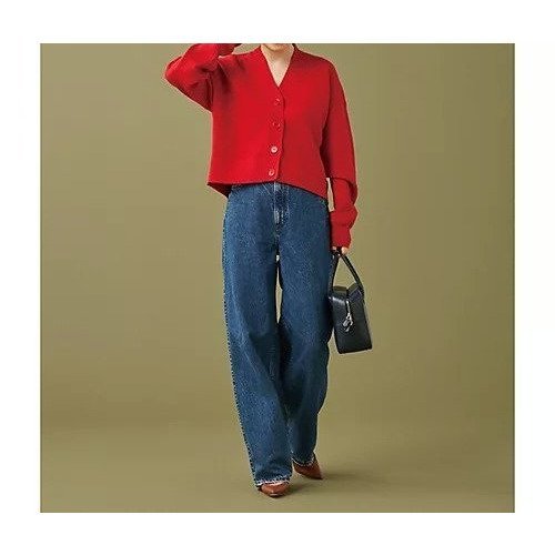 【エムセブンデイズ/M7days】の【東原妙子さんコラボ】着丈が選べるV ネックカーディガン 人気、トレンドファッション・服の通販 founy(ファニー) 　ファッション　Fashion　レディースファッション　Fashion for Women　トップス・カットソー　Cut & Sew Tops　カーディガン・羽織り　Layered Style Cardigans　おすすめ　Recommended / Our Picks　カーディガン　Cardigan, Knitwear　コラボ　Collaboration, Collab　ショート　Short, Short Length　スウェット / スエット　Sweatshirt, Sweatwear　レギュラー　Regular, Standard Fit　秋　Autumn　other-2|ID: prp329100004943013 ipo3291000000037100839