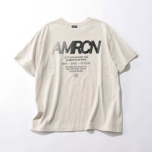 【アメリカーナ/Americana】のラフィー丸胴 プリントT 人気、トレンドファッション・服の通販 founy(ファニー) 　ファッション　Fashion　レディースファッション　Fashion for Women　シンプル　Simple, Minimal　プリント　Print, Printed Pattern　洗える　Machine Washable　other-2|ID: prp329100004943018 ipo3291000000037100869