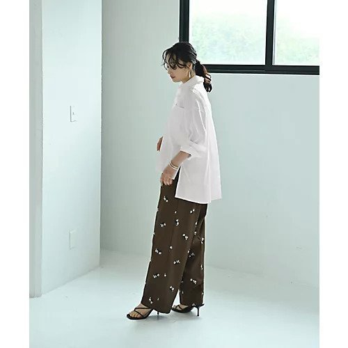 【スタイルデリ/STYLE DELI】の【BLK001】前後差ヘムラインビッグシャツ 人気、トレンドファッション・服の通販 founy(ファニー) 　ファッション　Fashion　レディースファッション　Fashion for Women　トップス・カットソー　Cut & Sew Tops　シャツ・ブラウス・オフィスカジュアル　Elegant Blouses & Button-Ups　シンプル　Simple, Minimal　スラックス　Slacks, Dress Pants　バランス　Balance, Style Balance　ビッグ　Big, Oversized　フォルム　Silhouette, Form　ヘムライン　Hemline, Bottom Cut　リラックス　Relax, Relaxed Fit　ロング　Long, Long-Length　ワイド　Wide, Wide Fit　other-2|ID: prp329100004943026 ipo3291000000037100907