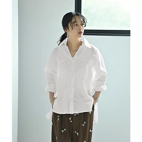 【スタイルデリ/STYLE DELI】の【BLK001】前後差ヘムラインビッグシャツ インテリア・キッズ・メンズ・レディースファッション・服の通販 founy(ファウニー) https://founy.com/ ファッション Fashion レディースファッション Fashion for Women トップス・カットソー Cut & Sew Tops シャツ・ブラウス・オフィスカジュアル Elegant Blouses & Button-Ups シンプル Simple, Minimal スラックス Slacks, Dress Pants バランス Balance, Style Balance ビッグ Big, Oversized フォルム Silhouette, Form ヘムライン Hemline, Bottom Cut リラックス Relax, Relaxed Fit ロング Long, Long-Length ワイド Wide, Wide Fit |ID: prp329100004943026 ipo3291000000037215388