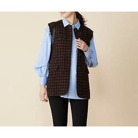 【ザシンゾーン/THE Shinzone】のTWEED GILET 人気、トレンドファッション・服の通販 founy(ファニー) ファッション Fashion レディースファッション Fashion for Women アウター Coat / Outerwear Collection トップス・カットソー Cut & Sew Tops ベスト&ジレ / 重ね着スタイル Vests & Gilets ツイード Twill, Twill Weave ポケット Pocket, Pocket Detail エレガント 上品 Elegant 切替 Switching, Contrast Panel |ID:prp329100004943027