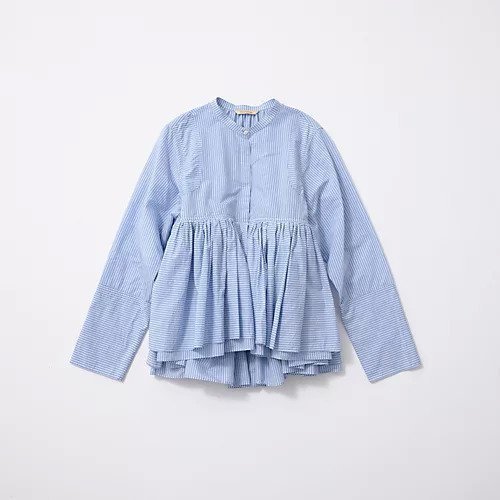 【カレンソロジー/Curensology】の【LEE別注】【洗える】ストライプレイヤードギャザーブラウス インテリア・キッズ・メンズ・レディースファッション・服の通販 founy(ファウニー) https://founy.com/ ファッション Fashion レディースファッション Fashion for Women トップス・カットソー Cut & Sew Tops シャツ・ブラウス・オフィスカジュアル Elegant Blouses & Button-Ups ギャザー Gathered, Ruffled ストライプ Stripe, Striped Pattern 冬 Winter / This Winter 別注 Limited Edition, Custom Order 洗える Machine Washable |ID: prp329100004949003 ipo3291000000037248729