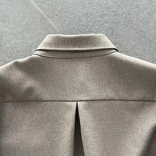 【エムセブンデイズ フォー プチ/M7days for petit】のツイード風シャツ 人気、トレンドファッション・服の通販 founy(ファニー) 　ファッション　Fashion　レディースファッション　Fashion for Women　トップス・カットソー　Cut & Sew Tops　シャツ・ブラウス・オフィスカジュアル　Elegant Blouses & Button-Ups　ジャケット　Jacket, Outerwear　ツイード　Twill, Twill Weave　バランス　Balance, Style Balance　洗える　Machine Washable　other-3|ID: prp329100004949075 ipo3291000000037137820