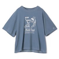 【パロットキャンバス/PARROTT CANVAS】のPOOLSIDE S/S T-SHIRT 大人の最旬トレンドファッション＆コーディネート founy(ファウニー) ファッション Fashion レディースファッション Fashion for Women トップス・カットソー Cut & Sew Tops シャツ・ブラウス・オフィスカジュアル Elegant Blouses & Button-Ups ロングTシャツ・Tシャツ Longline T-Shirts & Tees 旅行 Travel 小旅行 Short Trip グラフィック Graphic, Graphic Design 今季 This Season, Current Season 夏 Summer S/S・春夏 SS, Spring/Summer, Warm Season 洗える Machine Washable |ID:prp329100004949088