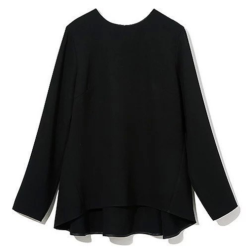 【トゥエルブクローゼット/12closet】の【12classe】【洗える】切り替えフレアブラウス インテリア・キッズ・メンズ・レディースファッション・服の通販 founy(ファウニー) https://founy.com/ ファッション Fashion レディースファッション Fashion for Women トップス・カットソー Cut & Sew Tops シャツ・ブラウス・オフィスカジュアル Elegant Blouses & Button-Ups おすすめ Recommended / Our Picks シンプル Simple, Minimal ドレープ Drape, Draping Fabric ネックレス Necklace, Pendant Necklace フレア Flare, Flared ブローチ Brooch, Pin Brooch ラウンド Round, Round Neck エレガント 上品 Elegant 洗える Machine Washable |ID: prp329100004949116 ipo3291000000037248772