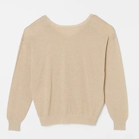 【スローン/SLOANE】 【HPS別注】2WAYラメニット大人の最旬トレンドファッション＆コーディネート founy(ファウニー) ファッション Fashion レディースファッション Fashion for Women トップス・カットソー Cut & Sew Tops ニット Knit Tops & Sweaters キュプラ Cupro, Eco Fabric ジャケット Jacket, Outerwear 別注 Limited Edition, Custom Order 洗える Machine Washable |ID:prp329100004949146