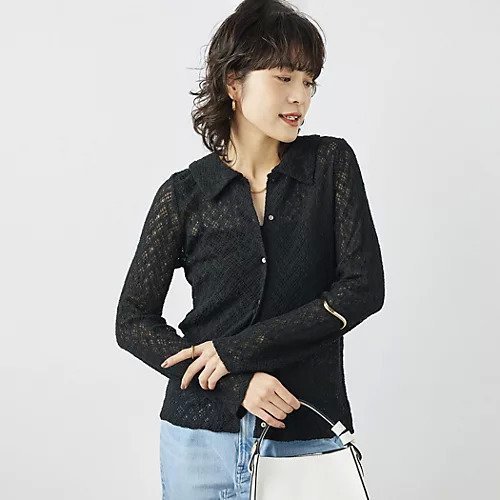 【ノーリーズ/NOLLEY'S】のウォッシャブル襟付きレースカーディガン インテリア・キッズ・メンズ・レディースファッション・服の通販 founy(ファウニー) https://founy.com/ ファッション Fashion レディースファッション Fashion for Women トップス・カットソー Cut & Sew Tops カーディガン・羽織り Layered Style Cardigans 2025年 2025 2025-2026秋冬・A/W Autumn/Winter 2025–26 AW25–26 2026年 2026 2026春夏・S/S Spring/Summer 2026 SS26 ウォッシャブル Machine Washable カーディガン Cardigan, Knitwear レース Lace, Lace Fabric 春 Spring |ID: prp329100004949168 ipo3291000000037253051