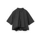 【ミズイロ インド/mizuiro ind】のhalf slv ballon shirt 人気、トレンドファッション・服の通販 founy(ファニー) ファッション Fashion レディースファッション Fashion for Women トップス・カットソー Cut & Sew Tops シャツ・ブラウス・オフィスカジュアル Elegant Blouses & Button-Ups ギンガム Gingham, Gingham Fabric シンプル Simple, Minimal ストライプ Stripe, Striped Pattern チェック Check, Plaid, Tartan バランス Balance, Style Balance バルーン Balloon, Balloon Silhouette ベーシック Basic, Essential ボトム Bottoms, Lower Wear 人気 Popular, Best Seller 今季 This Season, Current Season 無地 Plain, Solid Color thumbnail ブラック|ID: prp329100004949172 ipo3291000000037138575