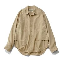 【レミレリーフ/REMI RELIEF】の【Marisol別注】レイヤードシャツ 大人の最旬トレンドファッション＆コーディネート founy(ファウニー) ファッション Fashion レディースファッション Fashion for Women トップス・カットソー Cut & Sew Tops シャツ・ブラウス・オフィスカジュアル Elegant Blouses & Button-Ups バランス Balance, Style Balance ベーシック Basic, Essential 別注 Limited Edition, Custom Order 夏 Summer 洗える Machine Washable |ID:prp329100004949241