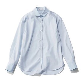 【ベトゥープ/BETOUPE】の【Marisol別注】丸襟タイプライターシャツ 人気、トレンドファッション・服の通販 founy(ファニー) ファッション Fashion レディースファッション Fashion for Women トップス・カットソー Cut & Sew Tops シャツ・ブラウス・オフィスカジュアル Elegant Blouses & Button-Ups おすすめ Recommended / Our Picks カフス Cuff Design タイプライター Typewriter Fabric, Crisp Cotton デニム Denim, Jeans Material フェミニン Feminine, Girly マニッシュ Mannish, Boyish ラウンド Round, Round Neck 別注 Limited Edition, Custom Order 洗える Machine Washable |ID:prp329100004949255