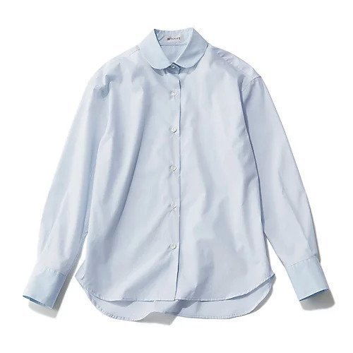 【ベトゥープ/BETOUPE】の【Marisol別注】丸襟タイプライターシャツ インテリア・キッズ・メンズ・レディースファッション・服の通販 founy(ファウニー) https://founy.com/ ファッション Fashion レディースファッション Fashion for Women トップス・カットソー Cut & Sew Tops シャツ・ブラウス・オフィスカジュアル Elegant Blouses & Button-Ups おすすめ Recommended / Our Picks カフス Cuff Design タイプライター Typewriter Fabric, Crisp Cotton デニム Denim, Jeans Material フェミニン Feminine, Girly マニッシュ Mannish, Boyish ラウンド Round, Round Neck 別注 Limited Edition, Custom Order 洗える Machine Washable |ID: prp329100004949255 ipo3291000000037240060