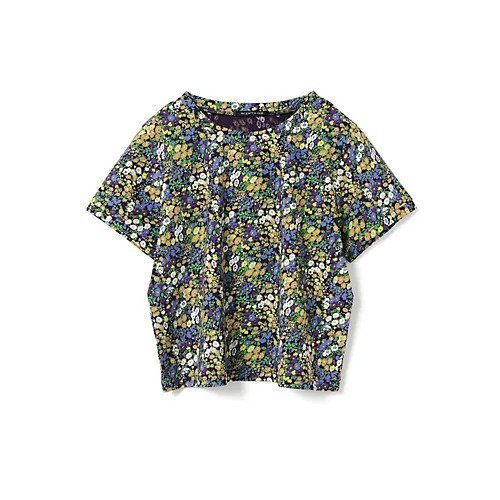 【ミズイロ インド/mizuiro ind】のフラワープリントTシャツ 人気、トレンドファッション・服の通販 founy(ファニー) 　ファッション　Fashion　レディースファッション　Fashion for Women　トップス・カットソー　Cut & Sew Tops　シャツ・ブラウス・オフィスカジュアル　Elegant Blouses & Button-Ups　ロングTシャツ・Tシャツ　Longline T-Shirts & Tees　花柄・フラワープリント・モチーフ　Floral Prints & Motifs / Flower Pattern Tops　インナー　Innerwear　カットソー　Cut and Sewn Top　コンパクト　Compact, Small Size　シンプル　Simple, Minimal　バランス　Balance, Style Balance　ビビッド　Vivid, Bright Tone　フラワー　Flower, Floral　プリント　Print, Printed Pattern　ベスト　Vest, Waistcoat　ボトム　Bottoms, Lower Wear　ヴィンテージ　Vintage Style　 other-1|ID: prp329100004949279 ipo3291000000037139413