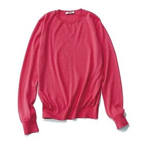 【スローン/SLOANE】 【Marisol別注】ウールシルククルーネックニット大人の最旬トレンドファッション＆コーディネート founy(ファウニー) ファッション Fashion レディースファッション Fashion for Women トップス・カットソー Cut & Sew Tops ニット Knit Tops & Sweaters インナー Innerwear コンパクト Compact, Small Size シルク Silk, 100% Silk シンプル Simple, Minimal エレガント 上品 Elegant 人気 Popular, Best Seller 別注 Limited Edition, Custom Order |ID:prp329100004960205