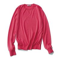 【スローン/SLOANE】の【Marisol別注】ウールシルククルーネックニット 大人の最旬トレンドファッション＆コーディネート founy(ファウニー) ファッション Fashion レディースファッション Fashion for Women トップス・カットソー Cut & Sew Tops ニット Knit Tops & Sweaters インナー Innerwear コンパクト Compact, Small Size シルク Silk, 100% Silk シンプル Simple, Minimal エレガント 上品 Elegant 人気 Popular, Best Seller 別注 Limited Edition, Custom Order |ID:prp329100004960205