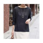 【スタイルデリ/STYLE DELI】のカラッとした綿シアーボートネックニット 人気、トレンドファッション・服の通販 founy(ファニー) ファッション Fashion レディースファッション Fashion for Women トップス・カットソー Cut & Sew Tops ニット Knit Tops & Sweaters インナー Innerwear キャミソール Camisole, Spaghetti Strap Top シアー Sheer, See-Through ショート Short, Short Length シンプル Simple, Minimal ストレート Straight, Straight Cut スリット Slit, Slit Detail タンク Tank Top, Sleeveless Top 長袖 Long Sleeve, Full Sleeve フォルム Silhouette, Form リゾート Resort, Vacation Style 夏 Summer thumbnail チャコール|ID: prp329100004960208 ipo3291000000037215600