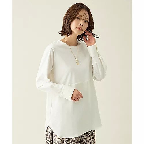 【エニー/ANY】のシャツコンビレイヤードインナー インテリア・キッズ・メンズ・レディースファッション・服の通販 founy(ファニー) 　ファッション　Fashion　レディースファッション　Fashion for Women　トップス・カットソー　Cut & Sew Tops　シャツ・ブラウス・オフィスカジュアル　Elegant Blouses & Button-Ups　なめらか　Smooth, Silky Texture　カットソー　Cut and Sewn Top　カフス　Cuff Design　コンビ　Combo, Combination Style　バランス　Balance, Style Balance　洗える　Machine Washable　オフ|ID: prp329100004960210 ipo3291000000037215827