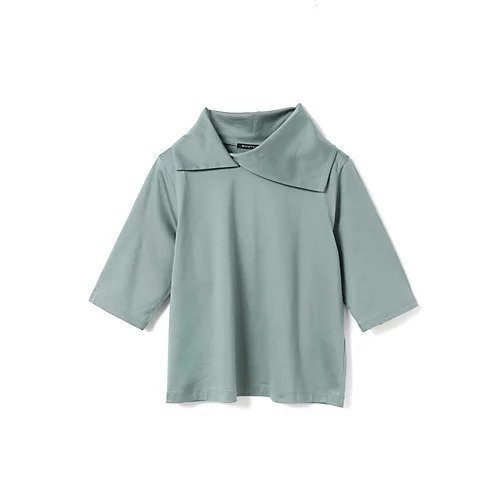 【ミズイロ インド/mizuiro ind】のアシンメトリーカラープルオーバー インテリア・キッズ・メンズ・レディースファッション・服の通販 founy(ファニー) 　ファッション　Fashion　レディースファッション　Fashion for Women　トップス・カットソー　Cut & Sew Tops　カジュアルプルオーバー・ニットトップス　Pullovers & Knit Tops / Casual Pullovers　インナー　Innerwear　カットソー　Cut and Sewn Top　シンプル　Simple, Minimal　ボトム　Bottoms, Lower Wear　エレガント 上品　Elegant　グリーン|ID: prp329100004960213 ipo3291000000037215856