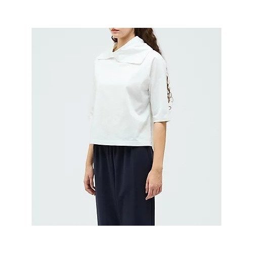 【ミズイロ インド/mizuiro ind】のアシンメトリーカラープルオーバー 人気、トレンドファッション・服の通販 founy(ファニー) 　ファッション　Fashion　レディースファッション　Fashion for Women　トップス・カットソー　Cut & Sew Tops　カジュアルプルオーバー・ニットトップス　Pullovers & Knit Tops / Casual Pullovers　インナー　Innerwear　カットソー　Cut and Sewn Top　シンプル　Simple, Minimal　ボトム　Bottoms, Lower Wear　エレガント 上品　Elegant　other-2|ID: prp329100004960213 ipo3291000000037215859