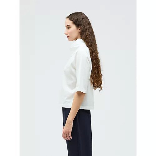 【ミズイロ インド/mizuiro ind】のアシンメトリーカラープルオーバー 人気、トレンドファッション・服の通販 founy(ファニー) 　ファッション　Fashion　レディースファッション　Fashion for Women　トップス・カットソー　Cut & Sew Tops　カジュアルプルオーバー・ニットトップス　Pullovers & Knit Tops / Casual Pullovers　インナー　Innerwear　カットソー　Cut and Sewn Top　シンプル　Simple, Minimal　ボトム　Bottoms, Lower Wear　エレガント 上品　Elegant　other-3|ID: prp329100004960213 ipo3291000000037215860