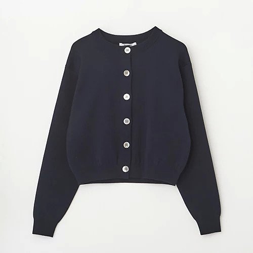 【スローン/SLOANE】の【HPS別注】12G天竺 ダブルフェイス クルーネック カーディガン インテリア・キッズ・メンズ・レディースファッション・服の通販 founy(ファニー) https://founy.com/ ファッション Fashion レディースファッション Fashion for Women トップス・カットソー Cut & Sew Tops カーディガン・羽織り Layered Style Cardigans イエロー Yellow オケージョン Occasion Wear カーディガン Cardigan, Knitwear スーピマ Supima, Premium Cotton ダブル Double, Double-Breasted フェイス Face, Facial Design フォルム Silhouette, Form エレガント 上品 Elegant 別注 Limited Edition, Custom Order 春 Spring 洗える Machine Washable |ID: prp329100004960224 ipo3291000000037248797