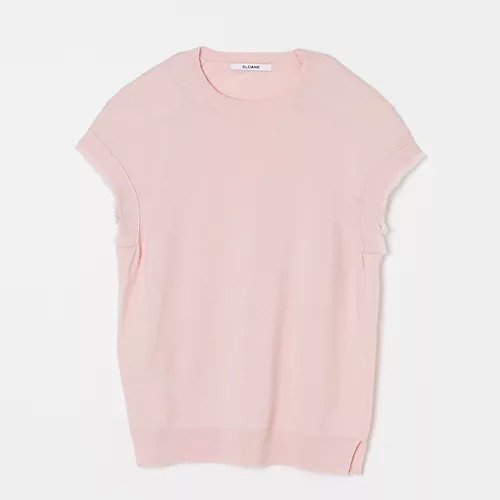【スローン/SLOANE】の14G天竺 ウールxコットン フリンジフレンチスリーブ インテリア・キッズ・メンズ・レディースファッション・服の通販 founy(ファウニー) https://founy.com/ ファッション Fashion レディースファッション Fashion for Women カーディガン Cardigan, Knitwear ショルダー Shoulder, Shoulder Strap スリーブ Sleeve, Long Sleeve / Short Sleeve フリンジ Fringe, Tassel フレンチ French, French Style エレガント 上品 Elegant 別注 Limited Edition, Custom Order 春 Spring |ID: prp329100004960250 ipo3291000000037253002