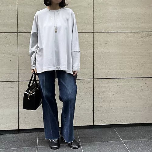 【エクラ/eclat】の【別注】マットストレッチジャージートップス 人気、トレンドファッション・服の通販 founy(ファニー) 　ファッション　Fashion　レディースファッション　Fashion for Women　トップス・カットソー　Cut & Sew Tops　エレガント 上品　Elegant　スリット　Slit, Slit Detail　ポンチョ　Poncho, Cape Style　別注　Limited Edition, Custom Order　洗える　Machine Washable　other-2|ID: prp329100004960262 ipo3291000000037217138