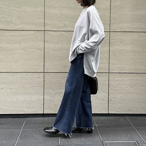 【エクラ/eclat】の【別注】マットストレッチジャージートップス 人気、トレンドファッション・服の通販 founy(ファニー) 　ファッション　Fashion　レディースファッション　Fashion for Women　トップス・カットソー　Cut & Sew Tops　エレガント 上品　Elegant　スリット　Slit, Slit Detail　ポンチョ　Poncho, Cape Style　別注　Limited Edition, Custom Order　洗える　Machine Washable　other-3|ID: prp329100004960262 ipo3291000000037217140