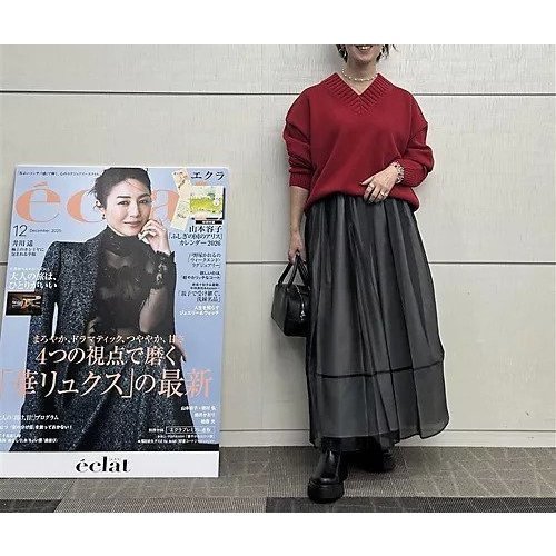 【イーバイエクラ/E by eclat】のカシミヤ混Vネックニット 人気、トレンドファッション・服の通販 founy(ファニー) 　ファッション　Fashion　レディースファッション　Fashion for Women　トップス・カットソー　Cut & Sew Tops　ニット　Knit Tops & Sweaters　Vネックトップス　V-Neck Tops / V-Cut Neckline Shirts　ミックス　Mix, Mixed Style　other-2|ID: prp329100004960264 ipo3291000000037217172