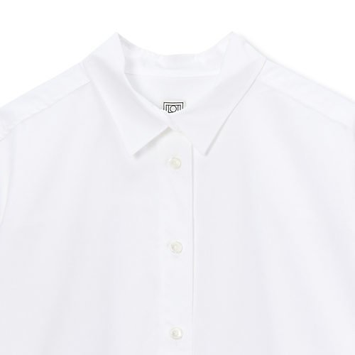 【トーテム/TOTEME】のSignature cotton shirt 人気、トレンドファッション・服の通販 founy(ファニー) 　ファッション　Fashion　レディースファッション　Fashion for Women　トップス・カットソー　Cut & Sew Tops　シャツ・ブラウス・オフィスカジュアル　Elegant Blouses & Button-Ups　2025年　2025　2025-2026秋冬・A/W　Autumn/Winter 2025–26 AW25–26　ラウンド　Round, Round Neck　洗える　Machine Washable　other-3|ID: prp329100004960270 ipo3291000000037217232
