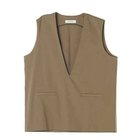 【イーバイエクラ/E by eclat】のジレ風ノースリーブ 人気、トレンドファッション・服の通販 founy(ファニー) ファッション Fashion レディースファッション Fashion for Women アウター Coat / Outerwear Collection トップス・カットソー Cut & Sew Tops キャミソール&ノースリーブ Camisoles & Sleeveless Tops ベスト&ジレ / 重ね着スタイル Vests & Gilets エレガント 上品 Elegant シンプル Simple, Minimal ジャケット Jacket, Outerwear ノースリーブ Sleeveless, No-Sleeve マニッシュ Mannish, Boyish 洗える Machine Washable thumbnail モカ|ID: prp329100004960274 ipo3291000000037217283