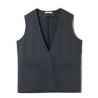 【イーバイエクラ/E by eclat】のジレ風ノースリーブ チャコール|ID: prp329100004960274 ipo3291000000037248715