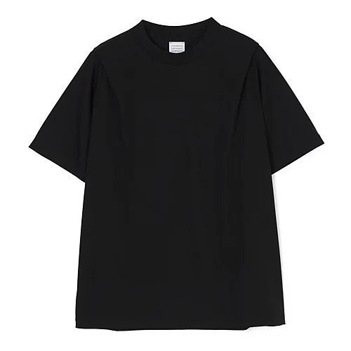 【グッド ピープル グッド ステッチング グッド プロダクト/GOOD PEOPLE GOOD STITCHING GOOD PRODUCT】のCrew Neck Pleat Shoulder T インテリア・キッズ・メンズ・レディースファッション・服の通販 founy(ファニー) 　ファッション　Fashion　レディースファッション　Fashion for Women　インナー　Innerwear　洗える　Machine Washable　シンプル　Simple, Minimal　定番　Standard, Basic Item　フォルム　Silhouette, Form　プリーツ　Pleats, Pleated　Black|ID: prp329100004960293 ipo3291000000037217404