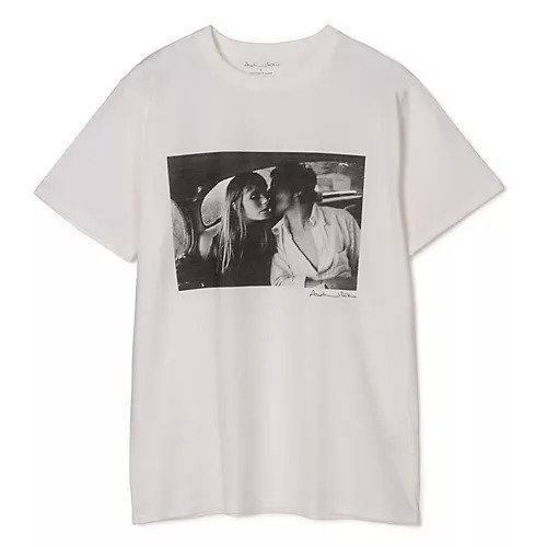 【クチュールドアダム/COUTURE D'ADAM】のT-Shirt / Jane & Serge in the Taxi (Monochrome) インテリア・キッズ・メンズ・レディースファッション・服の通販 founy(ファニー) 　ファッション　Fashion　レディースファッション　Fashion for Women　トップス・カットソー　Cut & Sew Tops　シャツ・ブラウス・オフィスカジュアル　Elegant Blouses & Button-Ups　ロングTシャツ・Tシャツ　Longline T-Shirts & Tees　インナー　Innerwear　ジャケット　Jacket, Outerwear　デニム　Denim, Jeans Material　プリント　Print, Printed Pattern　洗える　Machine Washable　White|ID: prp329100004960301 ipo3291000000037217502