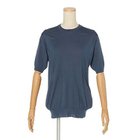 【スローン/SLOANE】のシルク半袖ニット スモーキーブルー|ID: prp329100004960385 ipo3291000000037253638