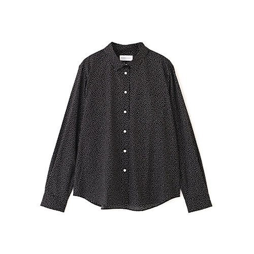 【ヒューマンウーマン/HUMAN WOMAN】の《ウォッシャブル》ドット柄ベーシックシャツ 人気、トレンドファッション・服の通販 founy(ファニー) 　ファッション　Fashion　レディースファッション　Fashion for Women　トップス・カットソー　Cut & Sew Tops　シャツ・ブラウス・オフィスカジュアル　Elegant Blouses & Button-Ups　おすすめ　Recommended / Our Picks　インナー　Innerwear　ウォッシャブル　Machine Washable　スタンダード　Standard, Basic　ドット　Polka Dot, Dot Pattern　プリント　Print, Printed Pattern　ベーシック　Basic, Essential　ランダム　Random, Irregular　定番　Standard, Basic Item　春　Spring　other-2|ID: prp329100004960386 ipo3291000000037218026