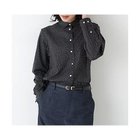 【ヒューマンウーマン/HUMAN WOMAN】の《ウォッシャブル》ドット柄ベーシックシャツ モノトーンドット|ID: prp329100004960386 ipo3291000000037253673