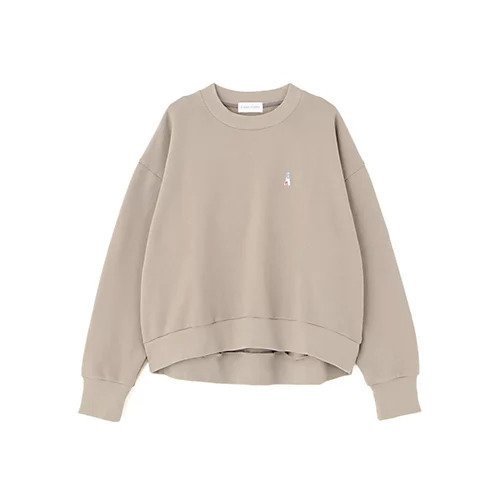 【ヒューマンウーマン/HUMAN WOMAN】のモチーフワッペン裏起毛スウェット 人気、トレンドファッション・服の通販 founy(ファニー) 　ファッション　Fashion　レディースファッション　Fashion for Women　トップス・カットソー　Cut & Sew Tops　レディースパーカー・カジュアルフーディー　Casual Hoodies & Sweatshirts　スウェット・クルーネックトップス　Sweatshirts & Crewnecks / Relaxed Fit Sweat Tops　おすすめ　Recommended / Our Picks　スウェット / スエット　Sweatshirt, Sweatwear　スタンダード　Standard, Basic　タートルネック　Turtleneck, High Neck　バランス　Balance, Style Balance　フレンチ　French, French Style　モチーフ　Motif, Design Theme　リラックス　Relax, Relaxed Fit　冬　Winter / This Winter　other-3|ID: prp329100004960388 ipo3291000000037218038