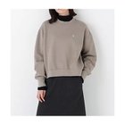 【ヒューマンウーマン/HUMAN WOMAN】のモチーフワッペン裏起毛スウェット モカ|ID: prp329100004960388 ipo3291000000037253302