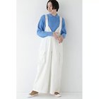 【ヒューマンウーマン/HUMAN WOMAN】のオーバーオール 人気、トレンドファッション・服の通販 founy(ファニー) ファッション Fashion レディースファッション Fashion for Women おすすめ Recommended / Our Picks コラボ Collaboration, Collab サテン Satin, Glossy Fabric ポケット Pocket, Pocket Detail ミックス Mix, Mixed Style 別注 Limited Edition, Custom Order thumbnail Ecru|ID: prp329100004960394 ipo3291000000037218070