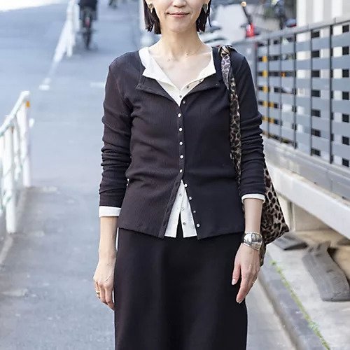 【ノーリーズ/NOLLEY'S】のウォッシャブルナチュラルテレコ2WAYカーデ インテリア・キッズ・メンズ・レディースファッション・服の通販 founy(ファニー) 　ファッション　Fashion　レディースファッション　Fashion for Women　2026年　2026　2026春夏・S/S　Spring/Summer 2026 SS26　カーディガン　Cardigan, Knitwear　テレコ　Ribbed, Rib Stitch　フロント　Front, Front Design　ロング　Long, Long-Length　エレガント 上品　Elegant　春　Spring　秋　Autumn　ブラック|ID: prp329100004960401 ipo3291000000037218129