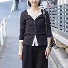 【ノーリーズ/NOLLEY'S】のウォッシャブルナチュラルテレコ2WAYカーデ ブラック|ID: prp329100004960401 ipo3291000000037253411