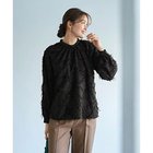【スタイルデリ/STYLE DELI】の柄状ディコラティブフリンジブラウス 人気、トレンドファッション・服の通販 founy(ファニー) ファッション Fashion レディースファッション Fashion for Women トップス・カットソー Cut & Sew Tops シャツ・ブラウス・オフィスカジュアル Elegant Blouses & Button-Ups インナー Innerwear カーゴパンツ Cargo Pants, Utility Pants カーディガン Cardigan, Knitwear ジャケット Jacket, Outerwear スタンド Stand Collar, Upright Stand とろみ Fluid, Flowy Fabric デニム Denim, Jeans Material ドレープ Drape, Draping Fabric 定番 Standard, Basic Item バランス Balance, Style Balance フリンジ Fringe, Tassel ブルゾン Blouson, Bomber Jacket ポケット Pocket, Pocket Detail 防寒 Cold Protection, Winter-Ready メッシュ Mesh, Net Fabric モコモコ Fuzzy, Fluffy 夏 Summer thumbnail ブラック|ID: prp329100004960409 ipo3291000000037218180