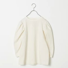 【オブラダ/Oblada】の【LEE別注】【洗える】シャーリングTEE 大人の最旬トレンドファッション＆コーディネート founy(ファウニー) ファッション Fashion レディースファッション Fashion for Women ギャザー Gathered, Ruffled コンパクト Compact, Small Size シャーリング Shirring, Ruched デニム Denim, Jeans Material バランス Balance, Style Balance 別注 Limited Edition, Custom Order 洗える Machine Washable |ID:prp329100004960414