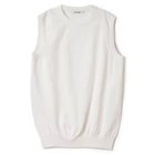 【スローン/SLOANE】の18G天竺 ポリエステル キュプラ コットン ノースリーブ 人気、トレンドファッション・服の通販 founy(ファニー) ファッション Fashion レディースファッション Fashion for Women トップス・カットソー Cut & Sew Tops キャミソール&ノースリーブ Camisoles & Sleeveless Tops キュプラ Cupro, Eco Fabric ノースリーブ Sleeveless, No-Sleeve フォルム Silhouette, Form ベーシック Basic, Essential 抗菌 Antibacterial, Bacteria-Resistant 洗える Machine Washable thumbnail ホワイト|ID: prp329100004960422 ipo3291000000037218255