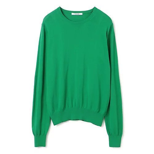 【スローン/SLOANE】の14G天竺 コットン クルーネック インテリア・キッズ・メンズ・レディースファッション・服の通販 founy(ファニー) 　ファッション　Fashion　レディースファッション　Fashion for Women　バランス　Balance, Style Balance　フィット　Fit, Slim Fit　フォルム　Silhouette, Form　定番　Standard, Basic Item　グリーン|ID: prp329100004960425 ipo3291000000037218272